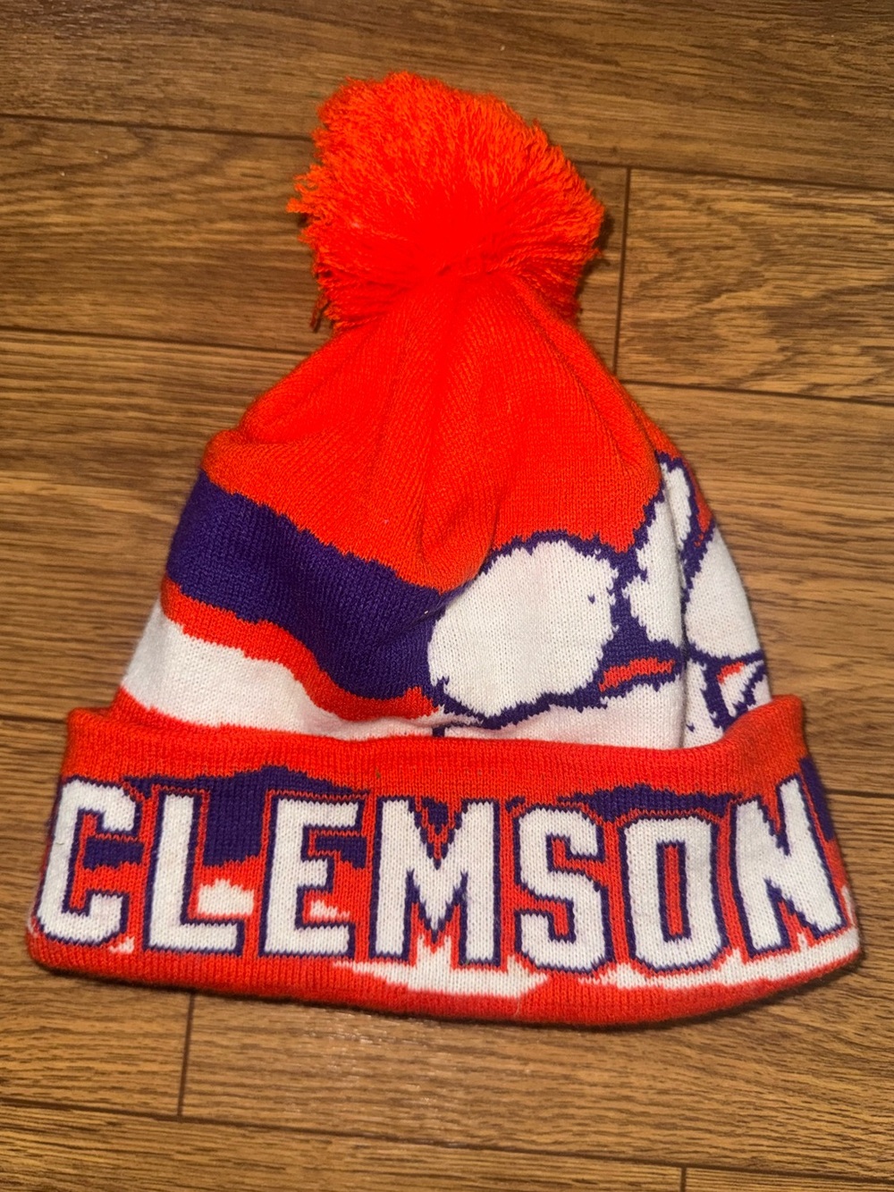 Gen2 NCAA Clemson Tiger Beenie kids One Size Fits Most 8-20